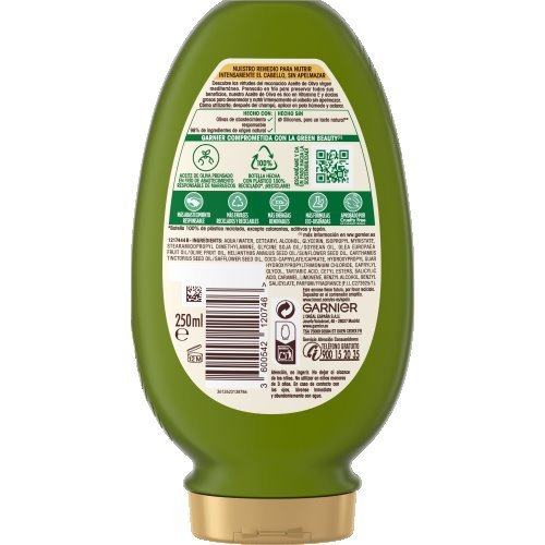 ACONDICIONADOR OLIVA 250ML BACK 3600542120746